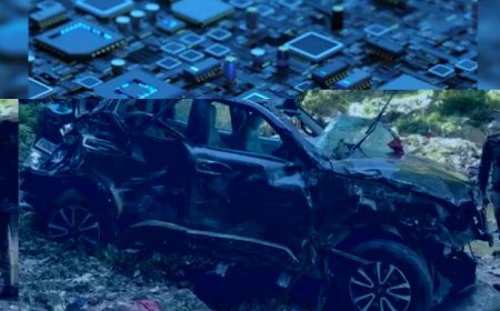 कैंची धाम के पास भीषण सड़क हादसा: श्रद्धालुओं की स्कॉर्पियो खाई में गिरी, 3 की मौत, 5 घायल