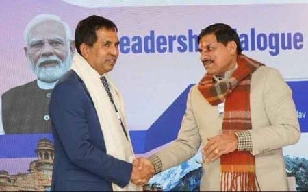 मुख्यमंत्री डॉ. यादव और मालदीव के मंत्री मोहम्मद सईद के बीच दावोस में हुई वार्ता