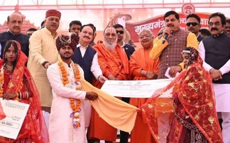 बसंत पंचमी पर सामूहिक विवाह सामाजिक एकता की है मिसाल : मुख्यमंत्री डॉ. यादव