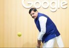 मुख्यमंत्री डॉ. मोहन यादव ने एआई इम्पैक्ट समिट–2026 नई दिल्ली में गूगल पेवेलियन पर एआई-संचालित क्रिकेट इंस्टॉलेशन का अनुभव किया।