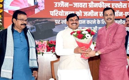उज्जैन से जावरा ग्रीनफील्ड एक्सेस कंट्रोल्ड परियोजना स्थानीय क्षेत्र के समग्र विकास की बनेगी नई पहचान : मुख्यमंत्री डॉ. यादव