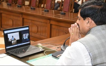 मुख्यमंत्री डॉ. मोहन यादव स्व. नानाजी देशमुख की 16वीं पुण्यतिथि के संदर्भ में  चित्रकूट के पं.दीनदयाल उपाध्याय संस्थान में आयोजित 3 दिवसीय  कार्यक्रम में भोपाल से वर्चुअली शामिल हुए।