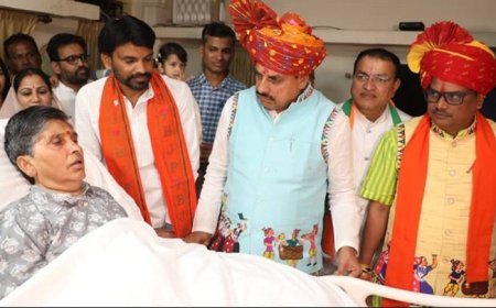 मुख्यमंत्री डॉ. यादव ने पूर्व विधायक श्रीमती सुलोचना रावत के स्वास्थ्य का जाना हालचाल