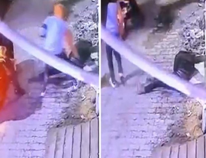 दिल्ली में तड़पते शख्स को मरता छोड़ मोबाइल लूट ले गए स्कूटी सवार, CCTV फुटेज से खुला राज