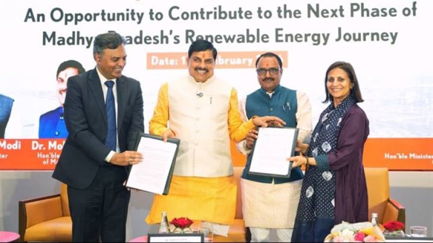 क्लाइमेट चेंज से निपटने में लीडर बन रहा है मध्यप्रदेश : मुख्यमंत्री डॉ. यादव