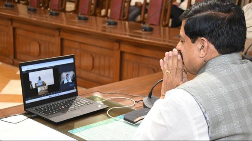 मुख्यमंत्री डॉ. मोहन यादव स्व. नानाजी देशमुख की 16वीं पुण्यतिथि के संदर्भ में  चित्रकूट के पं.दीनदयाल उपाध्याय संस्थान में आयोजित 3 दिवसीय  कार्यक्रम में भोपाल से वर्चुअली शामिल हुए।