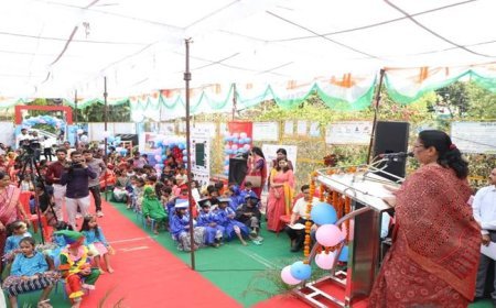 आंगनवाड़ी केन्द्र बच्चों के जीवन की सबसे महत्वपूर्ण प्रारंभिक पाठशाला : मंत्री सुश्री भूरिया