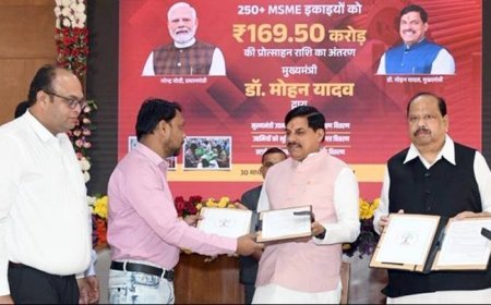 एमएसएमई इकाइयां औद्योगिक गतिविधियों का प्रभावी केन्द्र और लाखों परिवारों के स्वावलंबन का हैं आधार : मुख्यमंत्री डॉ. यादव