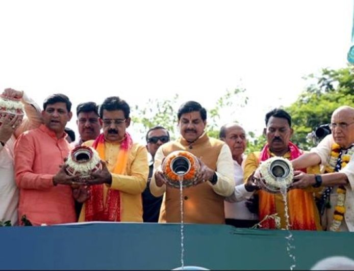 पानी की बूंद-बूंद बचाने के लिए सनातन संस्कृति की पवित्र धारा का अभियान है जल गंगा संवर्धन : मुख्यमंत्री डॉ. यादव