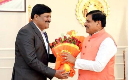 मुख्यमंत्री डॉ. यादव से नव नियुक्त सूचना आयुक्तों ने की सौजन्य भेंट