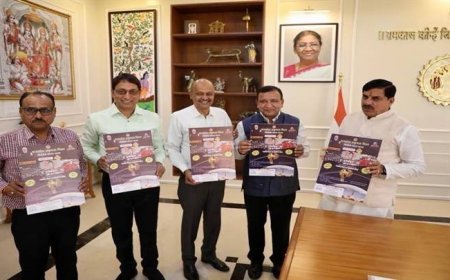 मुख्यमंत्री डॉ. यादव ने “विज्ञान मंथन यात्रा 2025-26” के पोस्टर का किया विमोचन