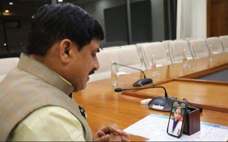 मुख्यमंत्री डॉ. यादव ने कु. प्रतिभा सिहं को वीडियो कॉल पर दी बधाई