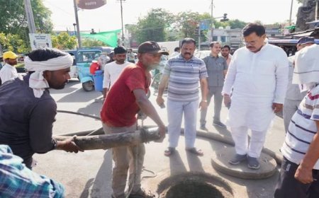 पानी की आपूर्ति और साफ-सफाई व्यवस्था में कोताही बर्दाश्त नहीं करेंगे: ऊर्जा मंत्री श्री तोमर