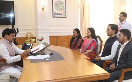 मुख्यमंत्री डॉ. यादव से मिले भारतीय विदेश सेवा के प्रशिक्षु अधिकारी