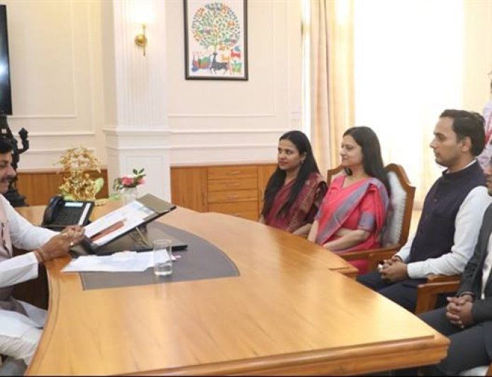 मुख्यमंत्री डॉ. यादव से मिले भारतीय विदेश सेवा के प्रशिक्षु अधिकारी