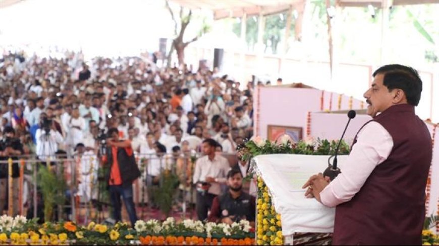 संविधान निर्माता होने के साथ नए भारत के निर्माता भी हैं बाबा साहेब : मुख्यमंत्री डॉ. यादव