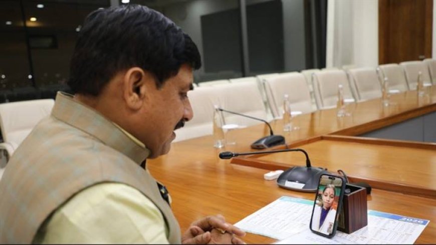 मुख्यमंत्री डॉ. यादव ने कु. प्रतिभा सिहं को वीडियो कॉल पर दी बधाई