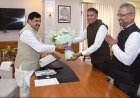 मुख्यमंत्री डॉ. यादव से ग्रीनको ग्रुप के कार्यकारी निदेशक श्री बंडारू ने की भेंट