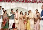 मुख्यमंत्री डॉ. यादव राज्य मंत्री श्री जायसवाल के पुत्र के विवाह समारोह में हुए शामिल