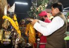मुख्यमंत्री डॉ. यादव ने कमला पार्क स्थित शनि मंदिर में पूजा-अर्चना की
