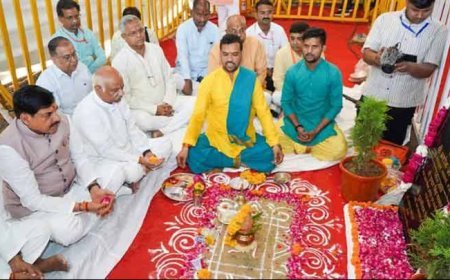 मुख्यमंत्री डॉ. मोहन यादव ने ग्वालियर में ऋषि गालव विश्वविद्यालय का भूमि-पूजन किया।