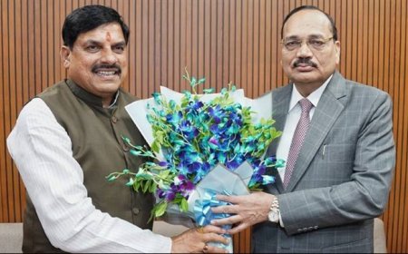 मुख्यमंत्री डॉ. यादव ने मुख्य न्यायाधीश न्यायमूर्ति श्री सूर्यकांत से भेंट की