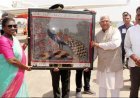राष्ट्रपति श्रीमती मुर्मु को ग्वालियर विमानतल पर दी भावभीनी विदाई
