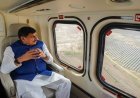 मुख्यमंत्री डॉ. यादव ने नीमच सोलर पार्क एवं ग्रीनको परियोजना का किया एरियल सर्वे