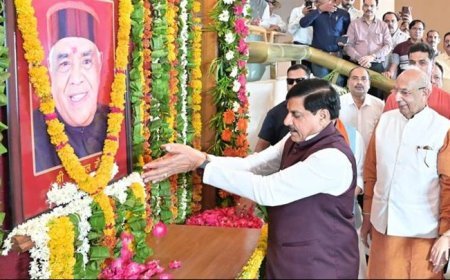 बाबूलाल जी गौर ने जनहितैषी कार्यों से लोगों के दिलों में बनाई जगह : मुख्यमंत्री डॉ. यादव