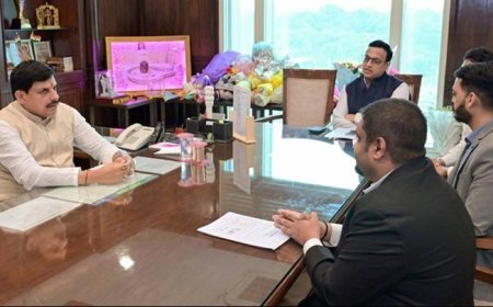 मुख्यमंत्री डॉ. यादव से मिले जीनानी कम्पनी के पदाधिकारी