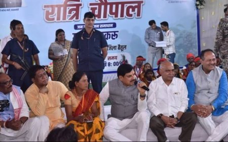 मुख्यमंत्री डॉ. यादव ने हिल स्टेशन कुकरू में लगाई रात्रि चौपाल, ग्रामीणों से किया आत्मीय संवाद