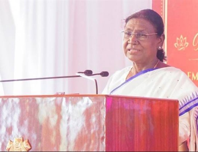 विकास और संस्कृति का संतुलन ही सशक्त और समृद्ध समाज की आधारशिला : राष्ट्रपति श्रीमती मुर्मु