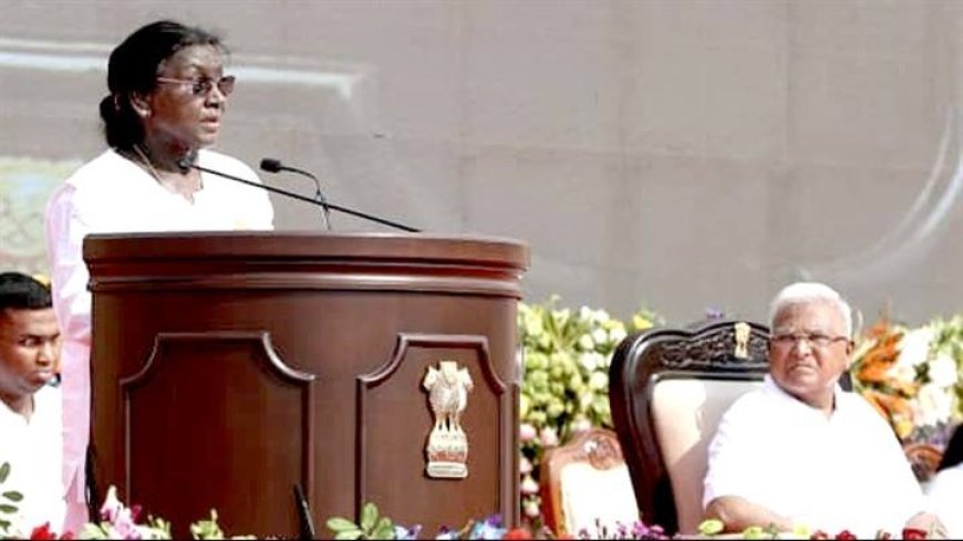 विश्‍व को भारत का अमूल्‍य उपहार है योग: राष्‍ट्रपति श्रीमती मुर्मु