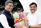 मुख्यमंत्री डॉ. यादव से मिले त्रिपुरा के मुख्यमंत्री डॉ. मणिक साहा