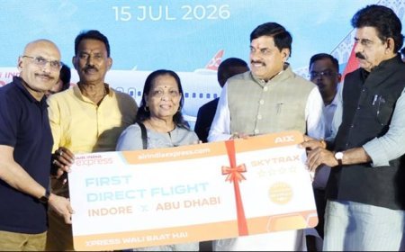 इंदौर से आबू धाबी अब सिर्फ सवा तीन घंटे की दूरी पर, पर्यटन को नए पंख लगाएगी यह हवाई सेवा : मुख्यमंत्री डॉ. यादव
