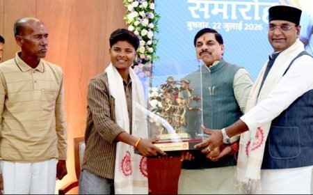क्रांति ने अपनी प्रतिभा के दम पर दुनिया में बढ़ाया भारत का मान: मुख्यमंत्री डॉ. यादव