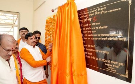 मुख्यमंत्री डॉ. यादव ने निवाड़ी के नवीन संयुक्त कलेक्ट्रेट भवन का किया लोकार्पण