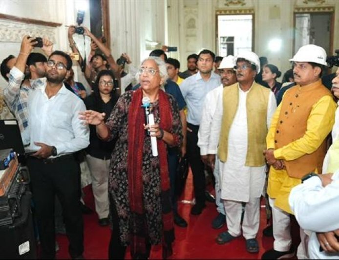 संग्रहालय निर्माण में पुरानी निर्माण पद्धति और गुणवत्ता का ध्यान रखा जाए : मुख्यमंत्री डॉ. यादव