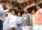 मुख्यमंत्री डॉ. मोहन यादव ने ओरछा स्थित ऐतिहासिक जहाँगीर महल में चल रहे निर्माण एवं संरक्षण कार्यों का निरीक्षण कर प्रगति का अवलोकन किया।