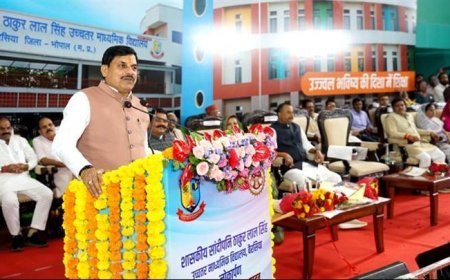 सांदीपनि विद्यालय का लोकार्पण क्षेत्र में शिक्षा के नए युग की शुरुआत : मुख्यमंत्री डॉ. यादव