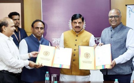 मुख्यमंत्री डॉ. यादव की गरिमामयी उपस्थिति में मध्यप्रदेश पर्यटन बोर्ड और टाटा स्ट्राइव के मध्य हुआ एमओयू