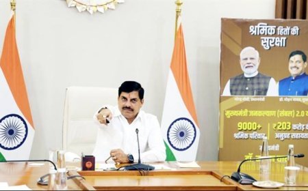 राज्य सरकार हमेशा श्रमिकों के साथ : मुख्यमंत्री डॉ. यादव