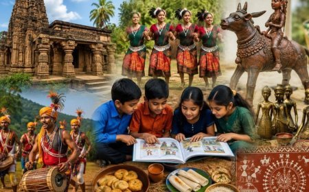 छत्तीसगढ़ के बच्चों को स्कूल में पढ़ाई जाएगी अपनी माटी की कहानी, 100 कलाविद तैयार करेंगे 100 पाठ