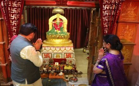 मुख्यमंत्री डॉ. यादव पहुंचे तीर्थनगरी ओंकारेश्वर