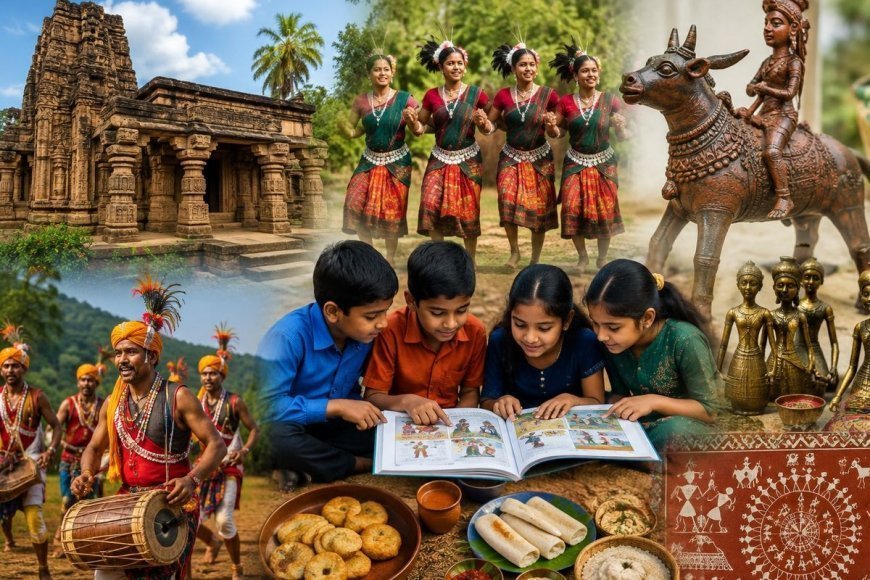छत्तीसगढ़ के बच्चों को स्कूल में पढ़ाई जाएगी अपनी माटी की कहानी, 100 कलाविद तैयार करेंगे 100 पाठ