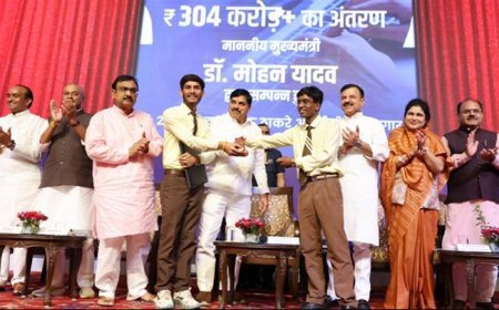 सफलता में रहें विनम्र और असफलता से सीखकर आगे बढ़ें विद्यार्थी : मुख्यमंत्री डॉ. यादव