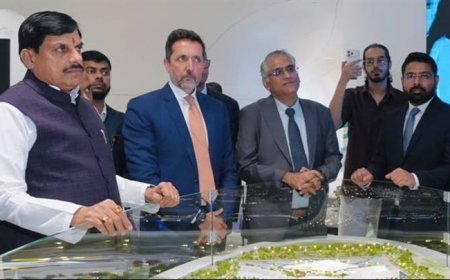 मुख्यमंत्री डॉ. यादव ने शारजाह में बी-आह मुख्यालय का किया दौरा