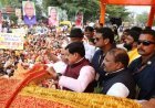इंदौर में विशाल चुनरी यात्रा में शामिल हुए मुख्यमंत्री डॉ. यादव