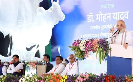 पशुधन और दुग्ध उत्पादन से आएगी गौपालकों के घरों में समृद्धि : केंद्रीय सहकारिता मंत्री श्री शाह