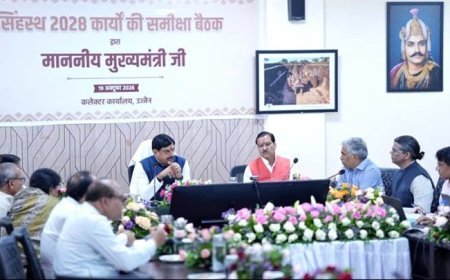 सिंहस्थ-2028 के सभी निर्माण कार्य तेज गति से पूर्ण करें – मुख्यमंत्री डॉ. यादव